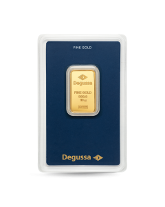 Lingot d'or Degussa 10g