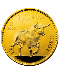 1 oz Gold Coin Toro 2022