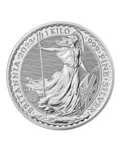 1 kg Britannia Silver Bullion Coin 2023