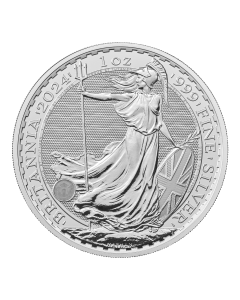 1 oz Britannia Silbermünze