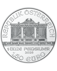 1 oz Philharmonic silver coin