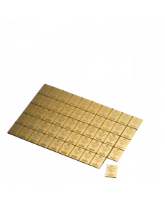 50 g Degussa gold bar (Combi bar)